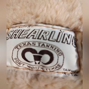 Texas Tanning Ft. Worth TX brand new never worn Shearling Full length Mens Coat